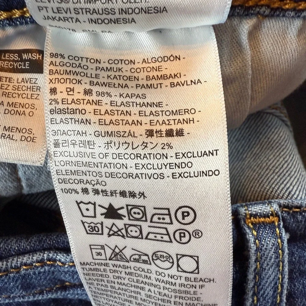 Levi's‎ 501 Men's Jeans Straight Leg Size 38X30 Medium Wash